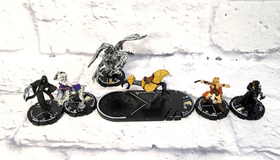 Mage Knight Bulk Lot Tabletop RPG Miniatures Fantasy DND Pathfinders Clix Wizkid