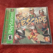 Ape Escape (Sony PlayStation 1, Greatest Hits) Manual Included Complete