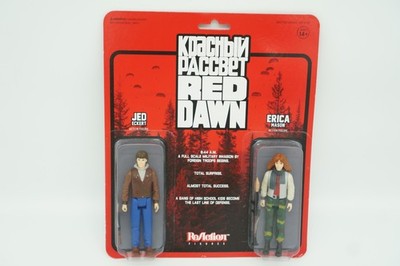 Super7 ReAction Red Dawn Jed Erica Figure 2 Pack