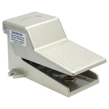 Baomain Pneumatic Air Foot Pedal Valve VF200-08 PT 1/4" Nonslip Momentary 2 Posi