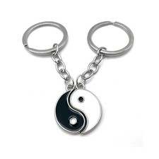 Matching Keychains for Couples Gifts for Boyfriend and Girlfriend Yin Yang Ke...