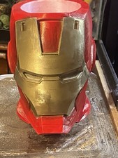Iron Man Full Face Plastic Helmet Beverage in...