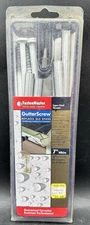 FastenMaster 7" White Gutter Screws (10 screws total) for 5" Gutters