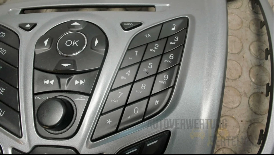 Radiobedienteil Ford C-max 1.6 Ecoboost Start-stop-system DXA 12 Monate Garantie - Bild 3 von 4