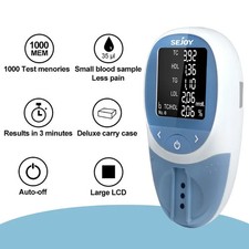 5-in-1 Blood Lipid Test Kit Home Cholesterol Monitor HDL LDL TG Meter Analyzer