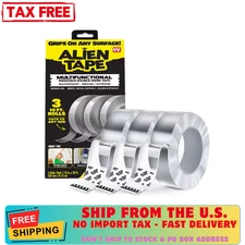 Alien Tape 10 ft. Multi-Surface Tape Reusable Double-Sided (3-Pack)
