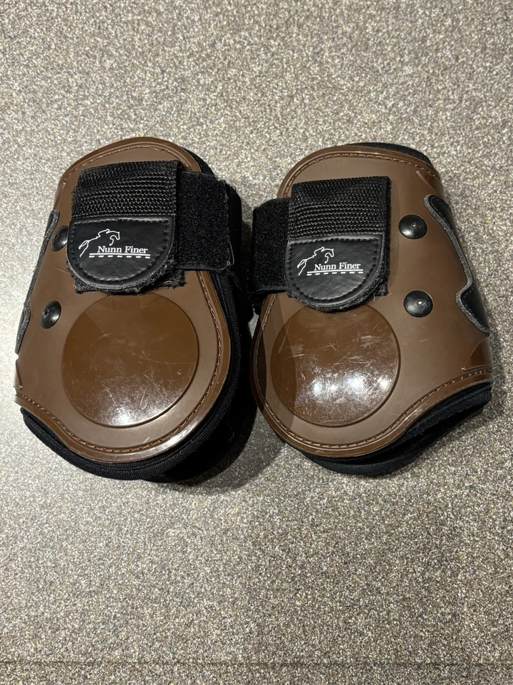 Botas Nunn Finer Tendón y Fetlock Frente Abierto, Talla Grande Foto 3 de 4