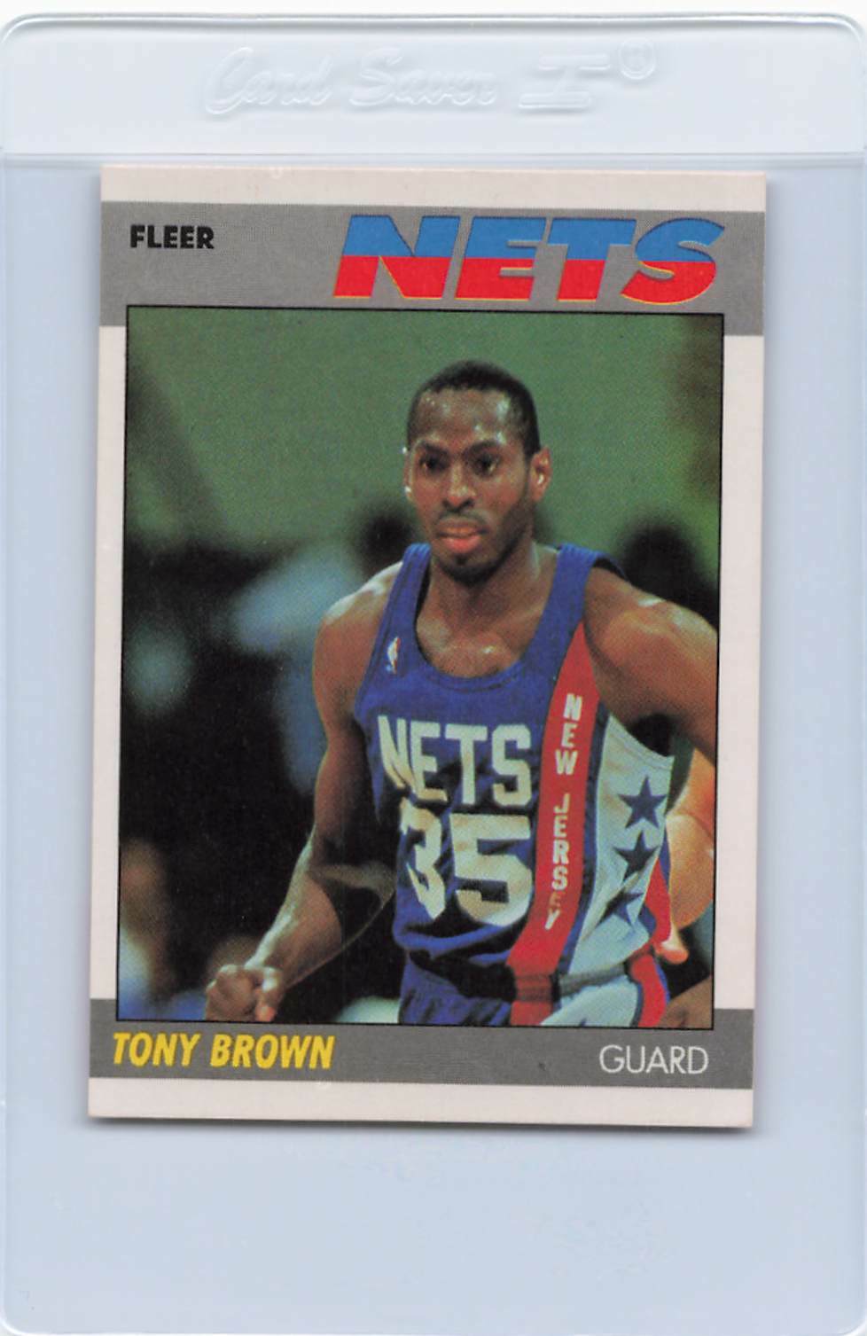 1987/88 Fleer #14 Tony Brown Nets NM *1140