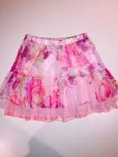 Baby GAP Toddler Girls Size 4 Years Floral Print Skirt  EUC 