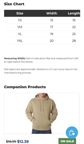NEW Jerzees YOUTH Hooded SWEATSHIRT BLACK HOODIE - Picture 5 of 5