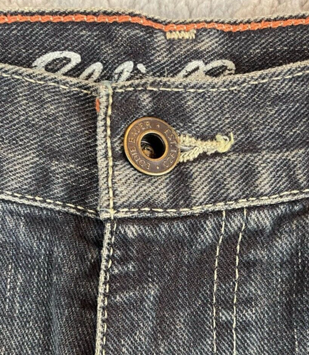 Eddie Bauer Herren Jeans Größe 32x30 Slim Fit Straight Leg Denim Dark Wash - Bild 2 von 12