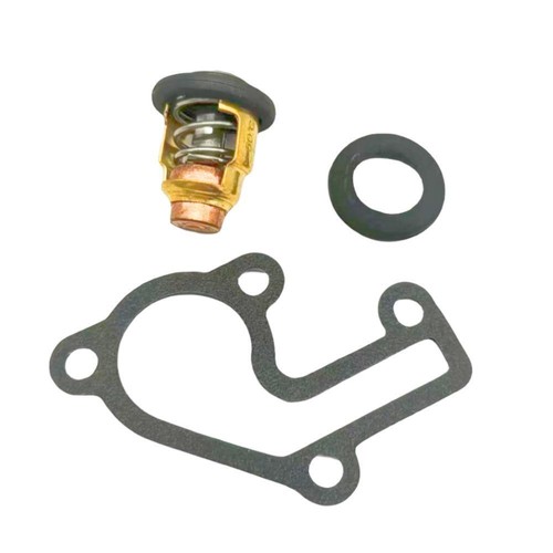 Yamaha Outboard 9.9 15F Thermostat 6E5-12411-10 with Housing Gasket 682-12414-A1 - Foto 1 di 8