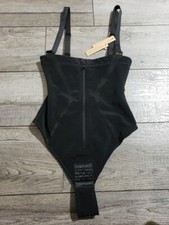 SHAPELLX Shapewear Tummy Control Womens High Waist Body Shaper Thong Butt Lift S