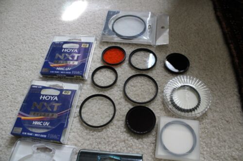 15 pcs new camera filters,B&W,Yahoo,Kenko,46-72mm