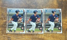 (3) 2015 Bowman Chrome #75 Kyle Tucker RC rookie #X6815
