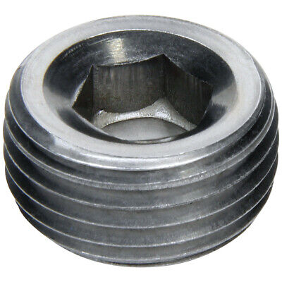 Allstar Allen Plugs NPT 3/8in Steel 2pk Allstar Allen Plugs NPT 3/8in Steel 2pk