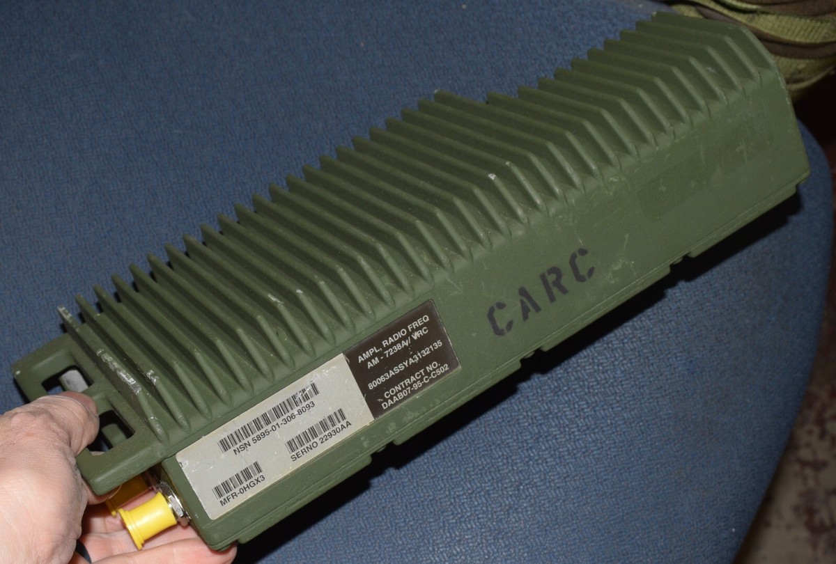 AM-7238A/VRC AMPLIFIER RADIO FREQUENCY A3132135 5895-01-306-8093