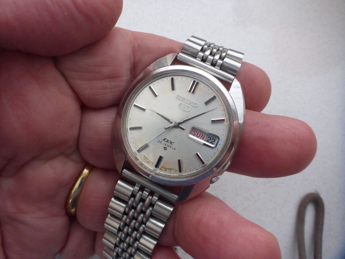 Seiko 5 DX, Vintage Gents Watch, 6106-7000, 1967, Overhauled Seiko 5 DX, Vintage Gents Watch, 6106-7000, 1967, Overhauled