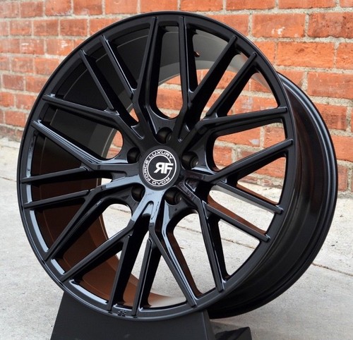 22” RF13 CONCAVE GLOSS BLACK WHEELS RIMS FOR DODGE CHARGER GT SRT SXT ...