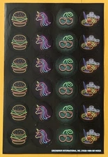 Themed Sticker Sheet. 