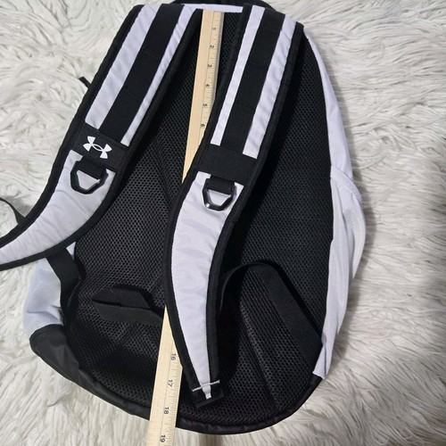 Under Armour - Zaino UA Storm bianco e nero - Foto 6 di 7