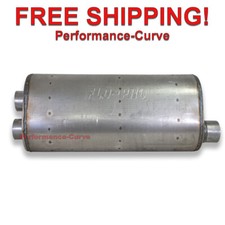 Heavy Duty Truck Muffler Dual 3 Single 3 - Flo-pro 2503 Gm 1500 Hd 6.0l