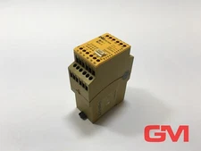Pilz Safety Relais Pze X4V 8/24VDC Safety Relay 774584 Pze X4V8 Damaged