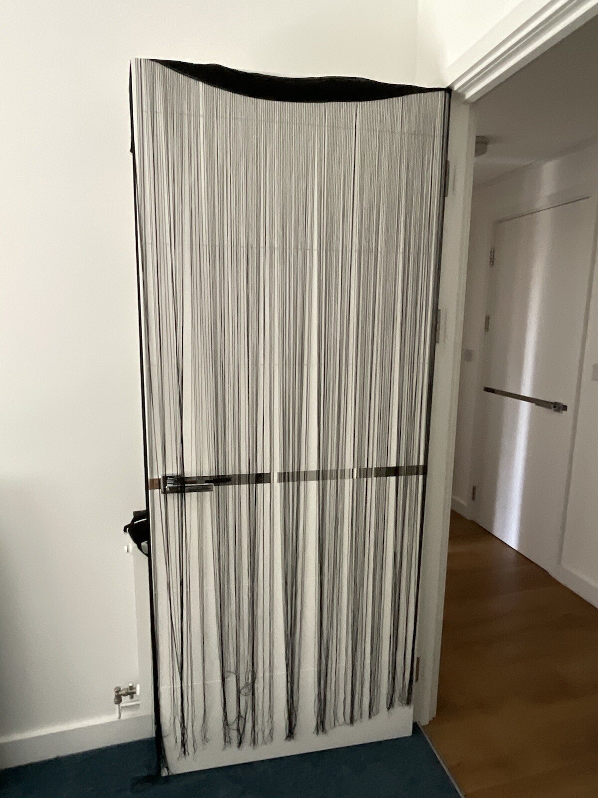 Bug Divider Bug Screen String For Doorways Divider - Black | eBay UK