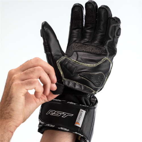 RST Tractech Evo 4 CE zugelassene Rindsleder/Känguru Leder Motorrad Sporthandschuhe - Bild 6 von 20