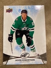jason robertson rookie SP 20-21 ud ice hockey stars base 21-22 ice