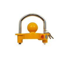 Universal Heavy Duty Tow Trailer Coupler Lock Fits 1-78 2 And 2-516 Tbcl