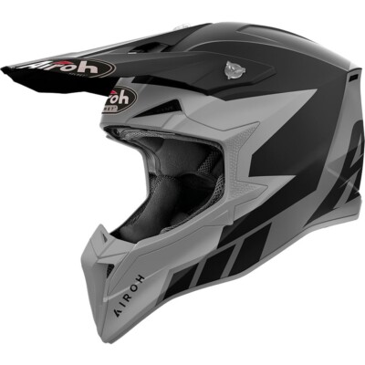 AIROH WRAAAP Reloaded Anthracite Matt HAWRA1186 Motocross MX Helmet Size X-Large
