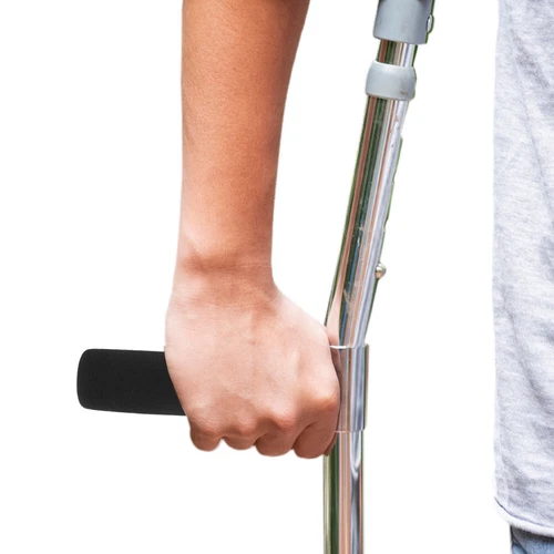 2 Pcs Padded Crutch Handle Grips Crutches Pads Soft Cane Replacement - Picture 7 of 12