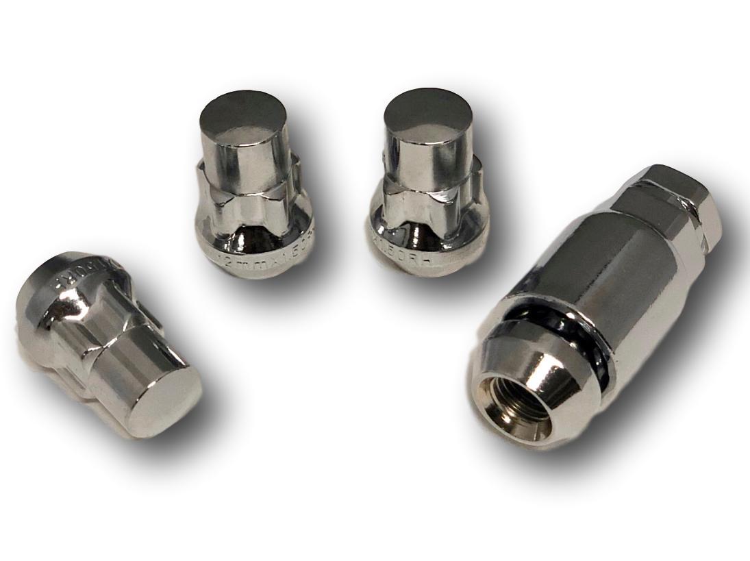 20-Piece Black Wheel Lug Nut & Lock Set - 14x1.5mm For Acura MDX