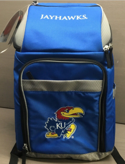 Рюкзак-холодильник Rawlings NCAA 32 Can Kansas Jayhawks синий 7590₽