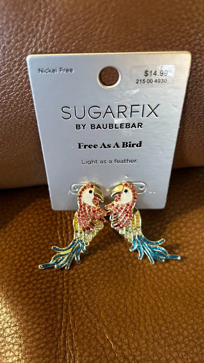Baublebar parrot earrings outlet