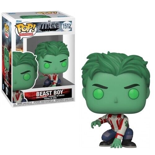 Funko Pop! Televisión #1512 HBO MAX TITANS DC Universe Beast Boy Ryan Potter - Imagen 1 de 9