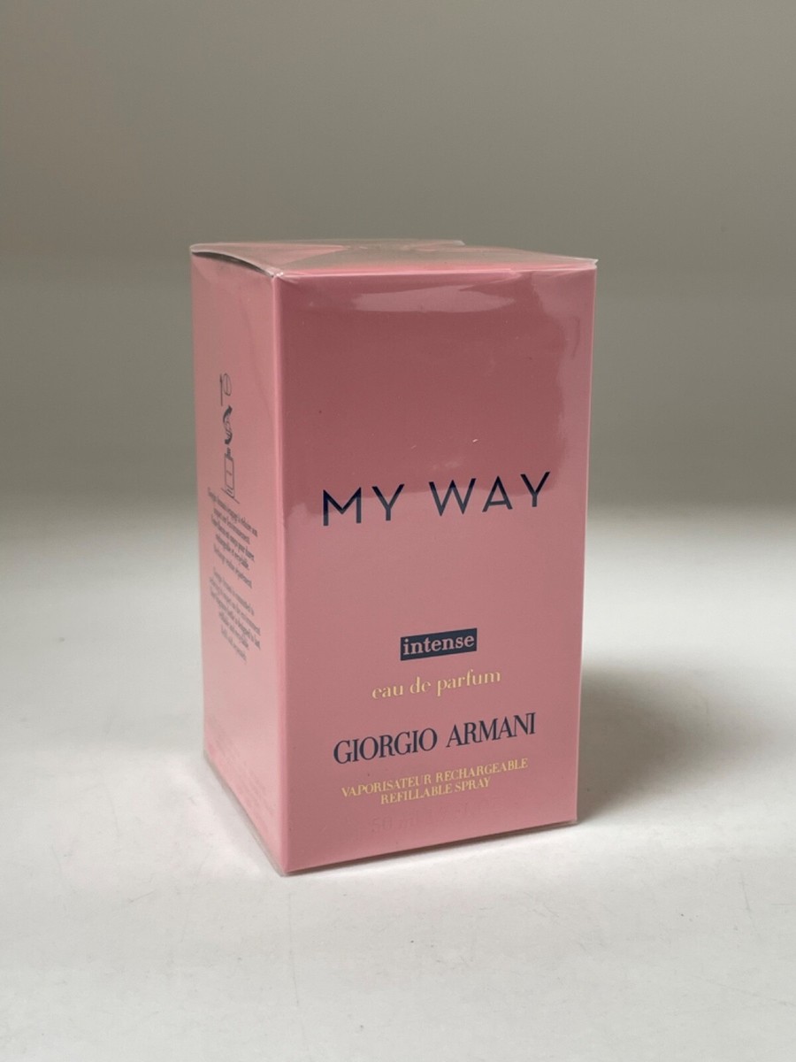 (国内取扱無) Armani My Way Intense 50ml MY WAY INTENSE Giorgio Armani 1.7 oz (50 ml) EDP Refillable