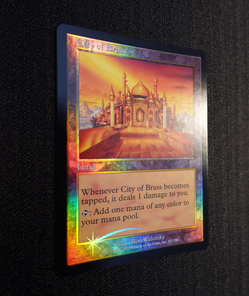 MTG 真鍮の都 第8版 日foil MTG foil 真鍮の都/City of Brass City of Brass | 8th Edition