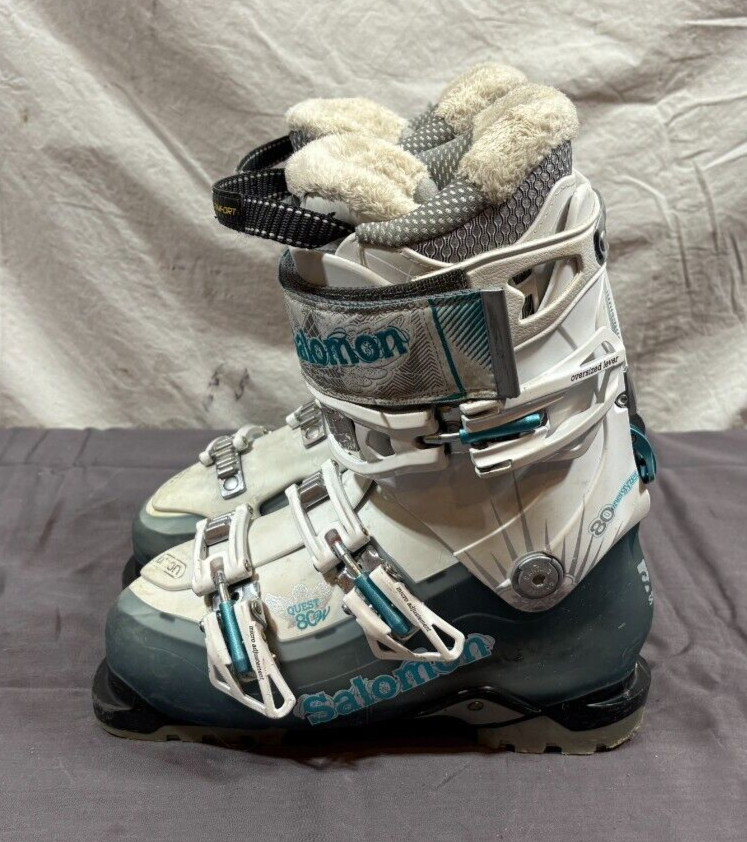 Scarponi da sci alpino Salomon Quest 80w Energyzer 80 fodera comfort MDP 23 5 US 6 5