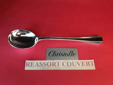 Spoon Service Compote christofle Boreal 8 7/8in Very Beautiful Condition