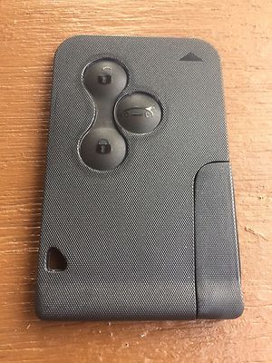 Carte/clé Vierge électronique Pour Renault Mégane 2 Et Scénic 2 - À Programmer - Noir