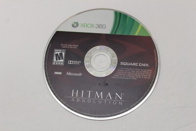 Hitman: Absolution (Xbox 360, 2012) Disc Only