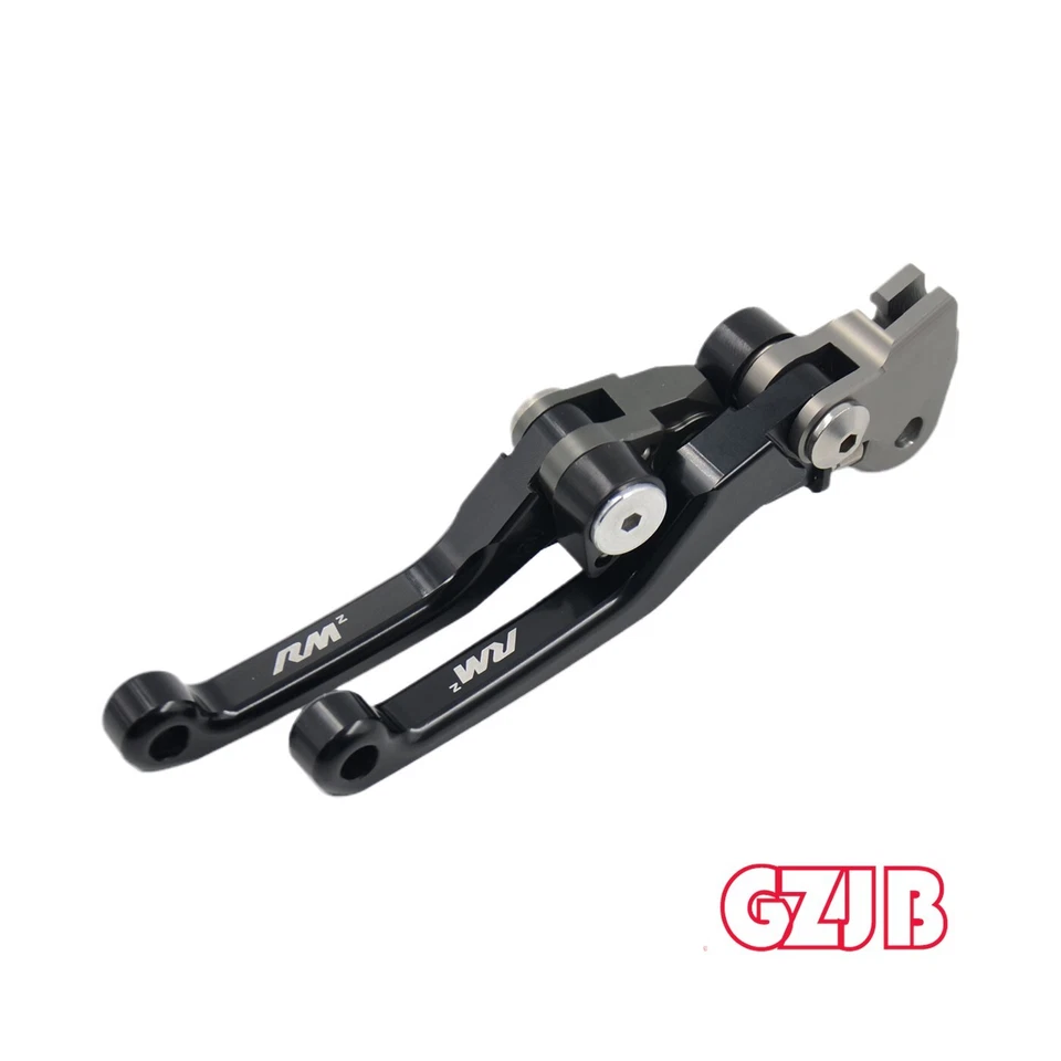 New CNC RMZ Pivot Brake Clutch Levers For Suzuki RMZ250 07-24 RMZ450 05-24 — 第 3/4 张图片