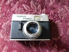 Voightlander Vitoret 35mm camera with case and instructions. Very good condition