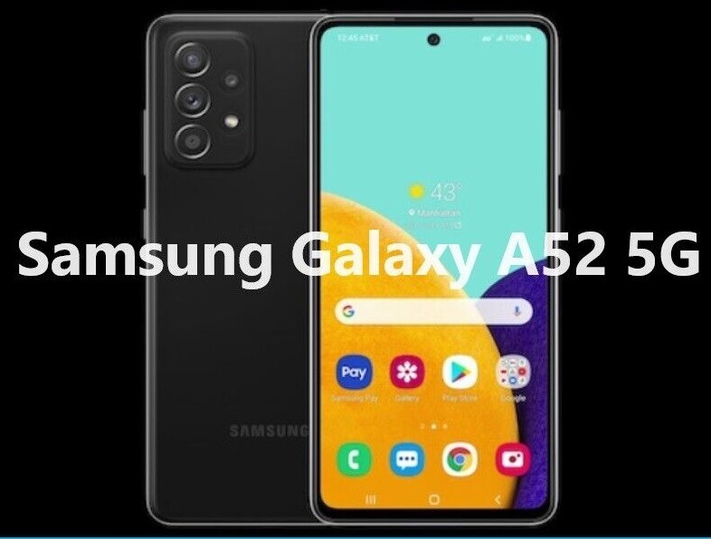 Samsung Galaxy A52 5G 128GB LTE Black SM-A526 Unlocked T
