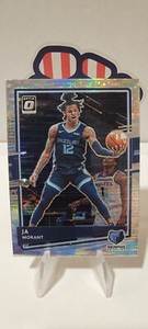 2020-21 Optic JA MORANT Memphis Grizzlies #117 SILVER PULSAR PRIZM