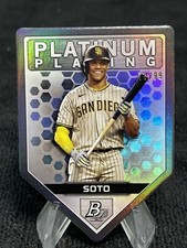 💎 2022 Bowman Platinum – Juan Soto #PPDC‑5 Platinum Plating Die-Cut /99 💎