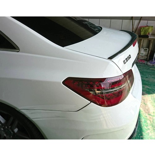Carbon Fiber FOR BENZ C207 E CLASS TRUNK SPOILER E550 E350 Coupe A Type - Picture 3 of 6
