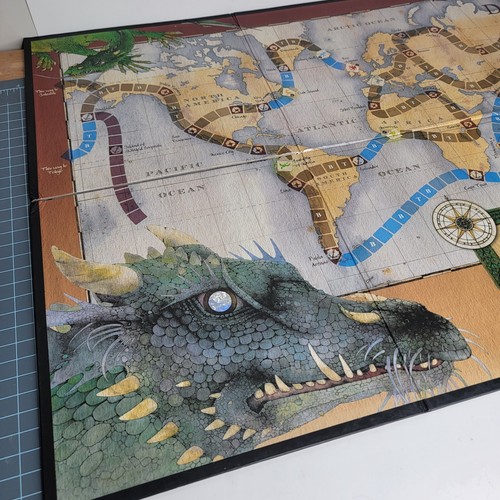 Dragonology Game Replacement Game Board Only - Picture 2 of 7
